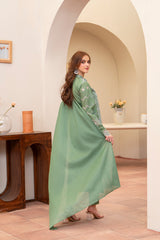 Meemzey - Ready To Wear 3 pc Lawn Embroidered Suit - MZ-1038