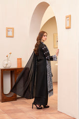 Meemzey - Ready To Wear 3 pc Lawn Embroidered Suit - MZ-1027