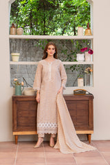 Meemzey - Ready To Wear 3 pc Lawn Embroidered Suit - MZ-1031