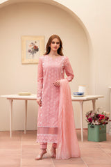 Meemzey - Ready To Wear 3 pc Lawn Embroidered Suit - MZ-1032