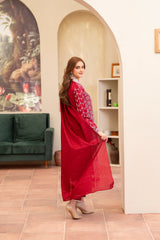 Meemzey - Ready To Wear 3 pc Lawn Embroidered Suit - MZ-1037