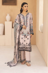 Meemzey - Ready To Wear 3 pc Lawn Printed with Embroidery Suit - MZ - 1011