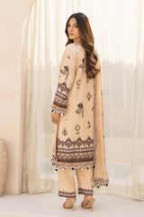 Meemzey - Ready To Wear 3 pc Lawn Printed with Embroidery Suit - MZ - 1010