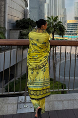 Meemzey - Ready To Wear 3 pc Lawn Printed with Embroidery Suit - MZ - 1001