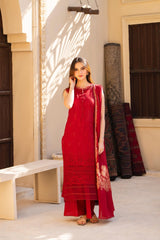 Meemzey - Ready To Wear 3 pc Lawn Embroidered Suit - MZ-1022