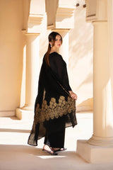 Meemzey - Ready To Wear 3 pc Lawn Embroidered Suit - MZ-1020